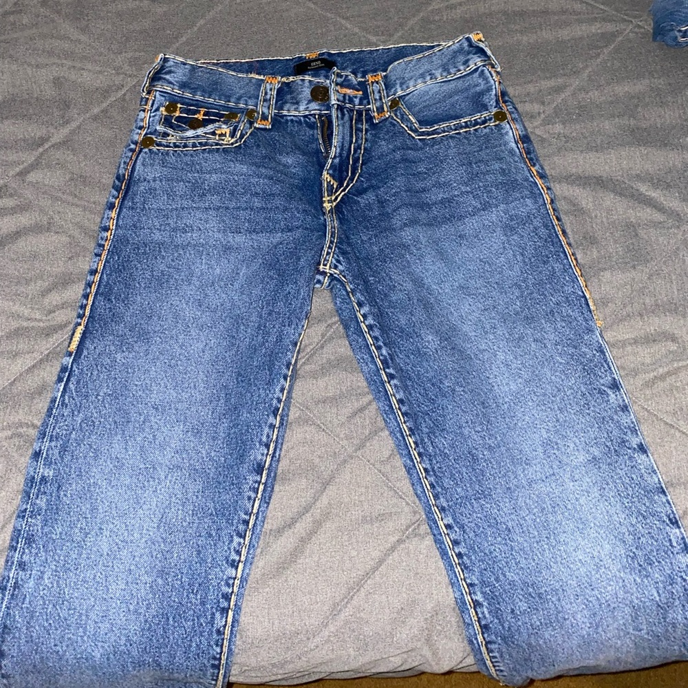 True religion Jean Geno relaxed slim super t size 29 around the waist